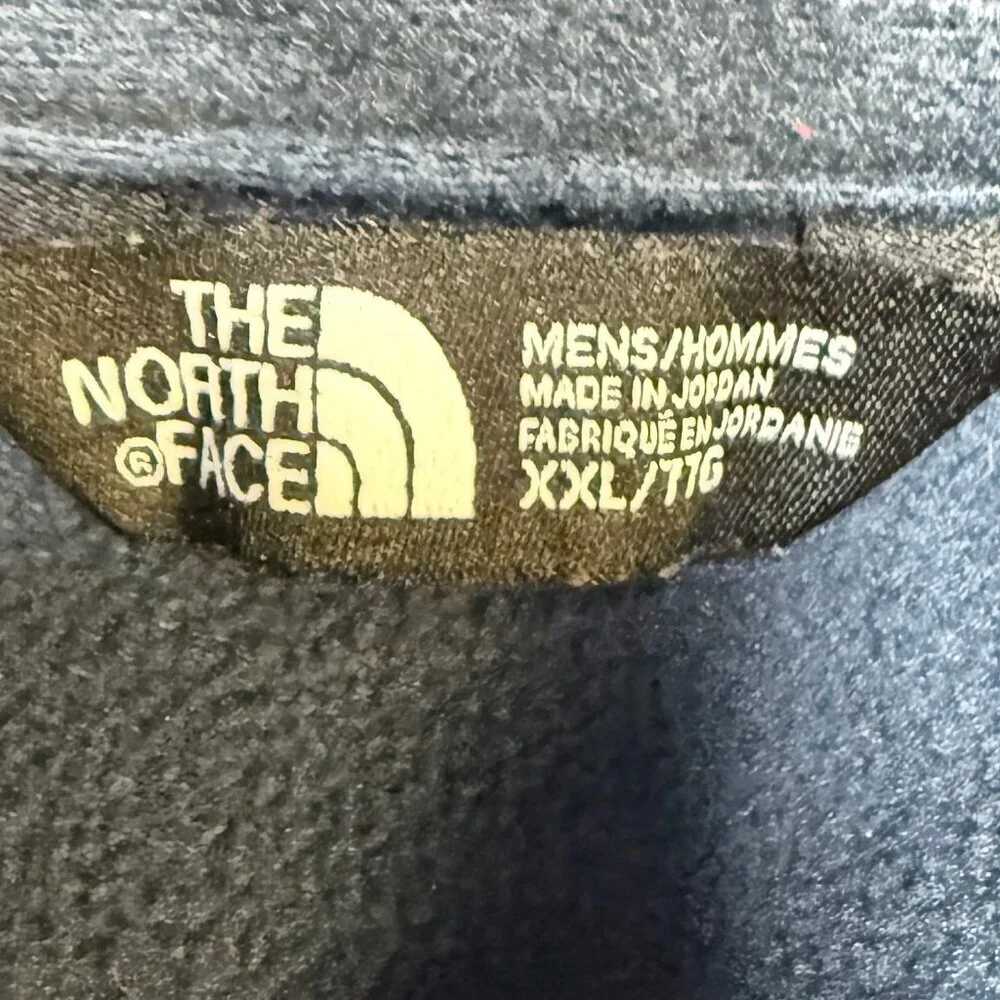 The North‎ Face Canyonlands Full Zip Fleece XXL Blue Heather EUC